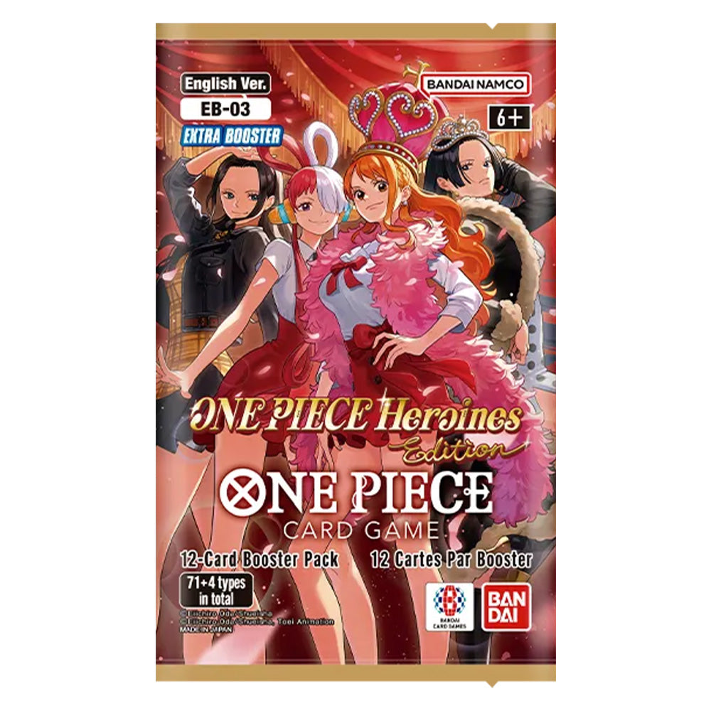 One Piece Card Game: Extra Booster One Piece Heroines Edition (EB03) Booster Pack