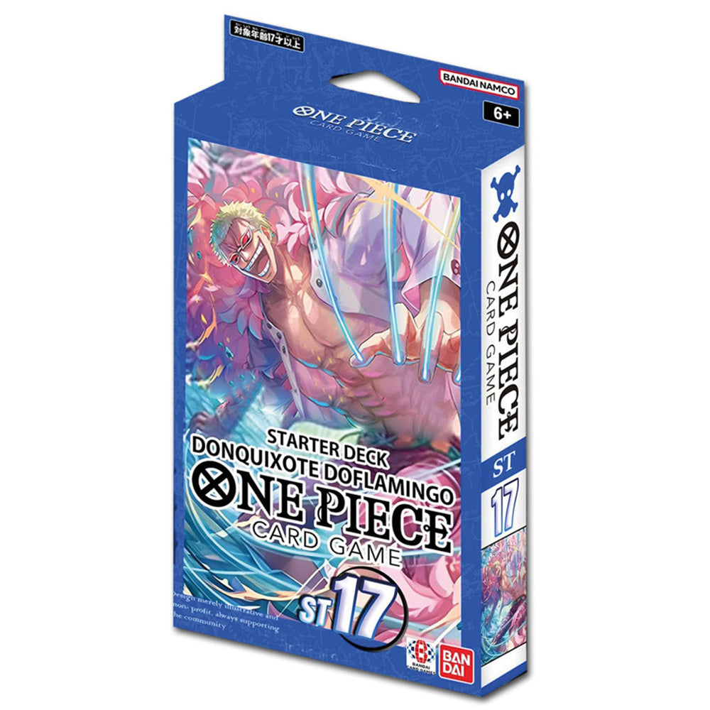 One Piece Card Game: Starter Deck - Blue Donquixote Doflamingo [ST-17]