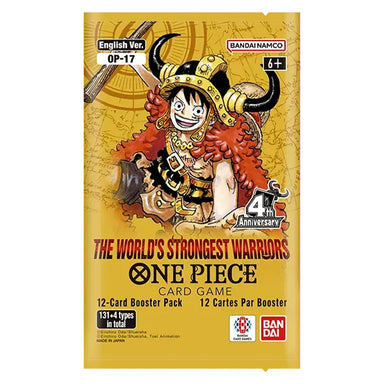 One Piece Card Game: The World's Strongest Warrior (OP-17) Booster Pack