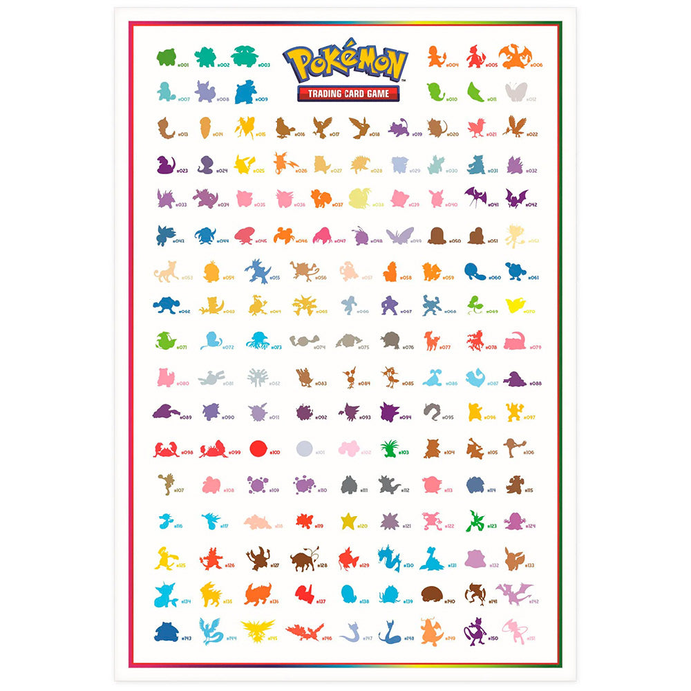 Pokémon TCG Scarlet & Violet 3.5: 151 Poster Collection