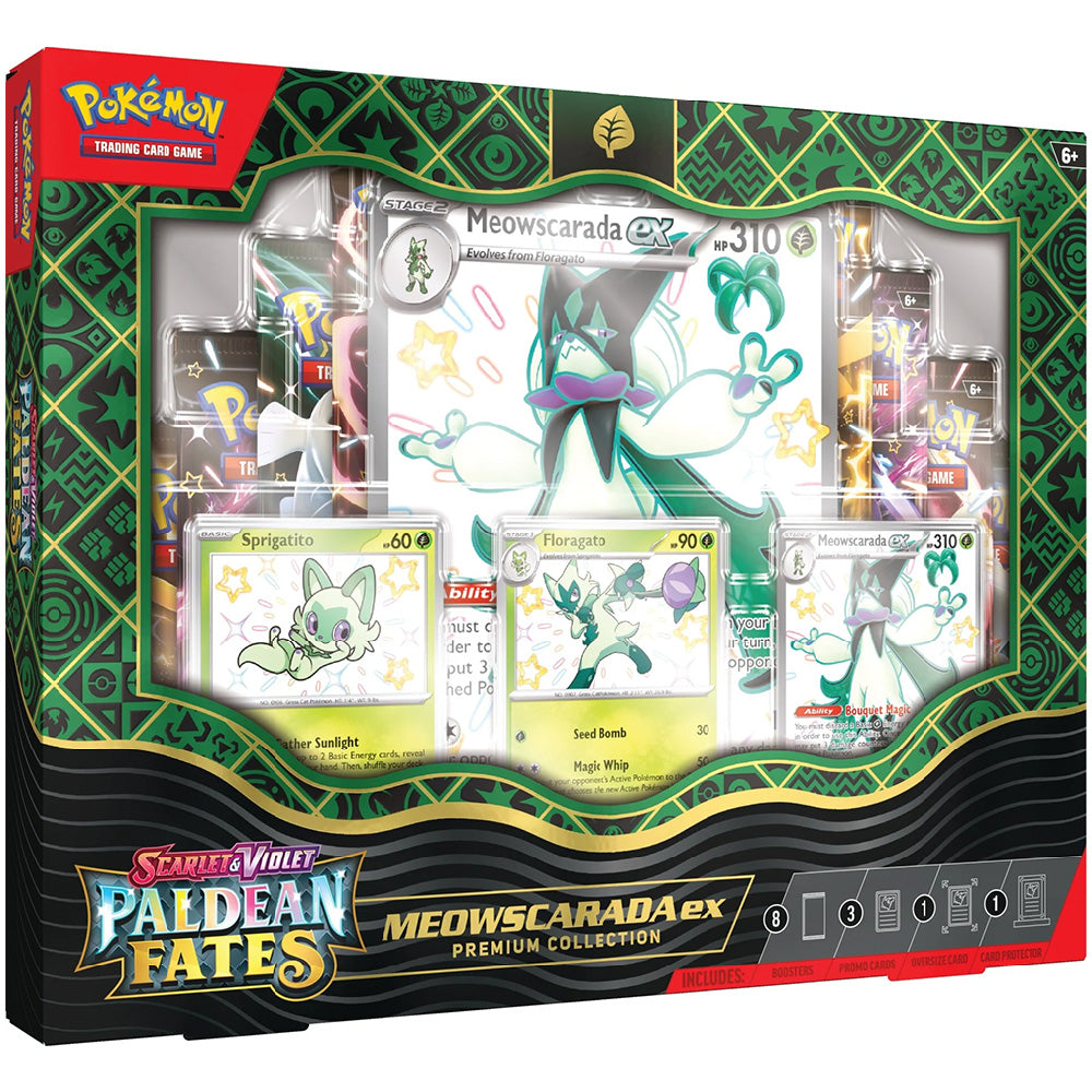 Pokémon TCG Scarlet & Violet 4.5 Paldean Fates Premium Collection - Meowscarada