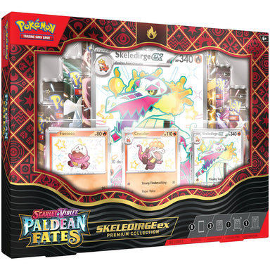Pokémon TCG Scarlet & Violet 4.5 Paldean Fates Premium Collection - Skeledirge