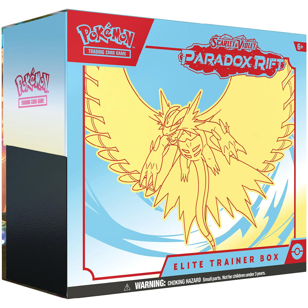 Pokémon TCG Scarlet & Violet Paradox Rift Elite Trainer Box - Roaring Moon