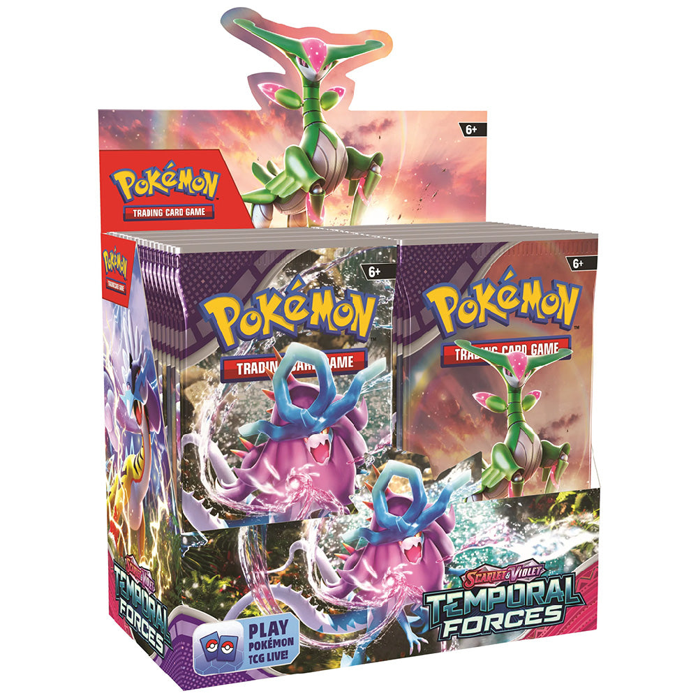 Pokémon TCG Scarlet and Violet 5 Temporal Forces Booster Box