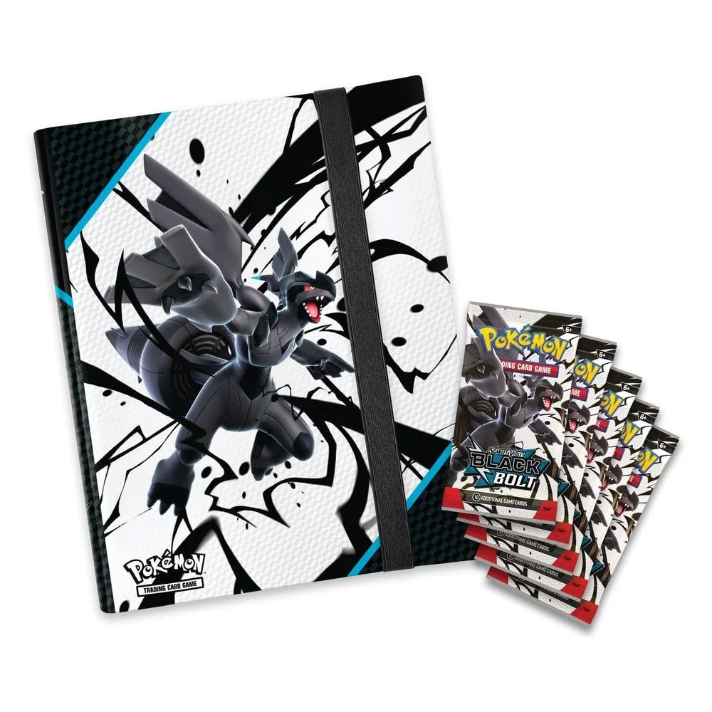 Pokémon TCG Scarlet and Violet Black Bolt Binder Collection Zekrom