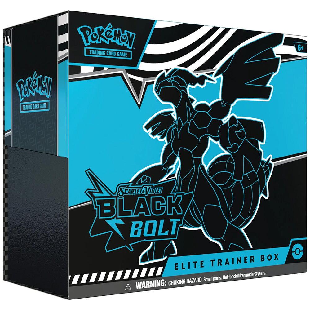 Pokémon TCG Scarlet and Violet Black Bolt Elite Trainer Box Zekrom