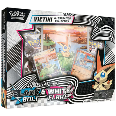 Pokémon TCG Scarlet and Violet Black Bolt & White Flare Unova Victini Illustration Collection