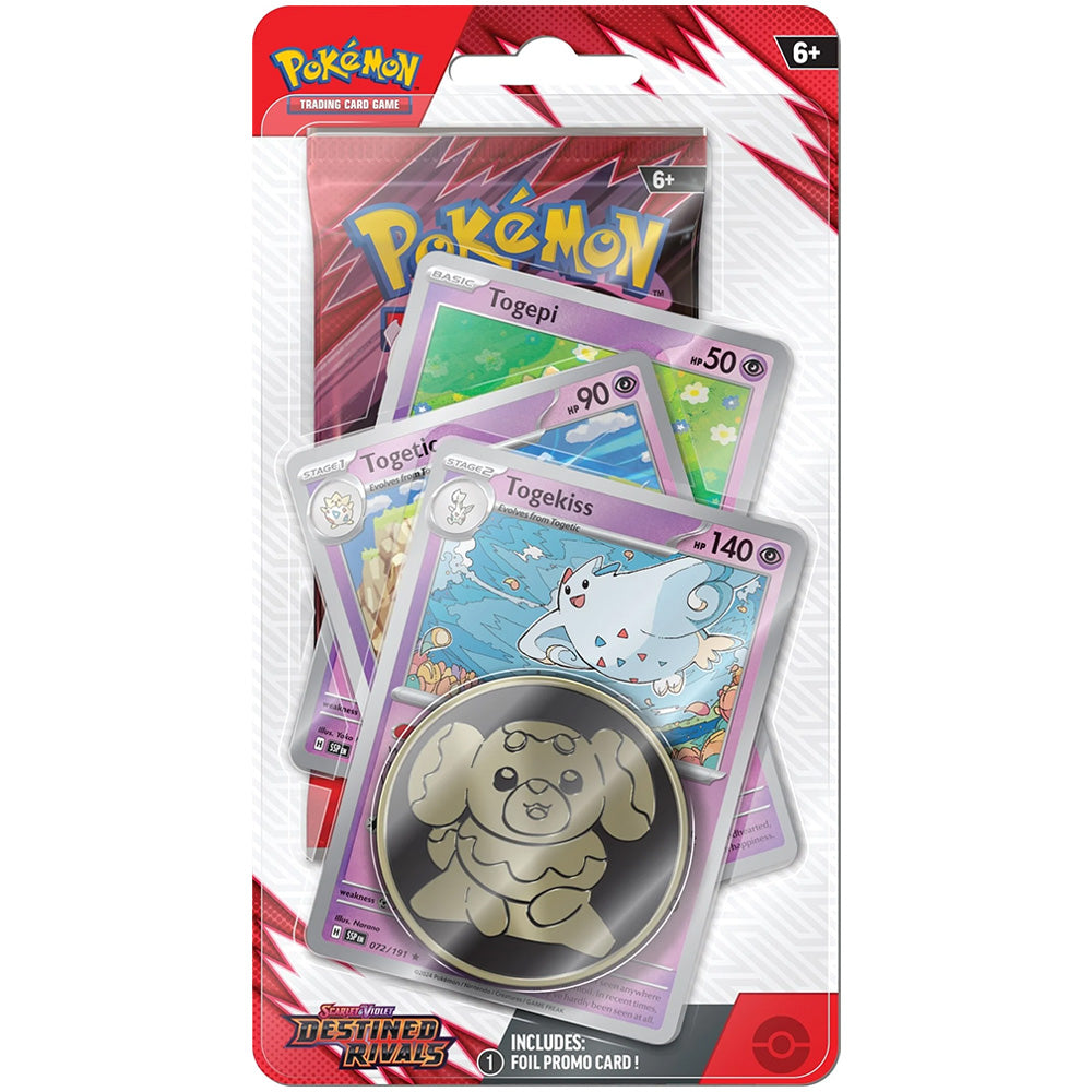 Pokémon TCG Scarlet and Violet Destined Rivals Premium Checklane Blister - Togekiss