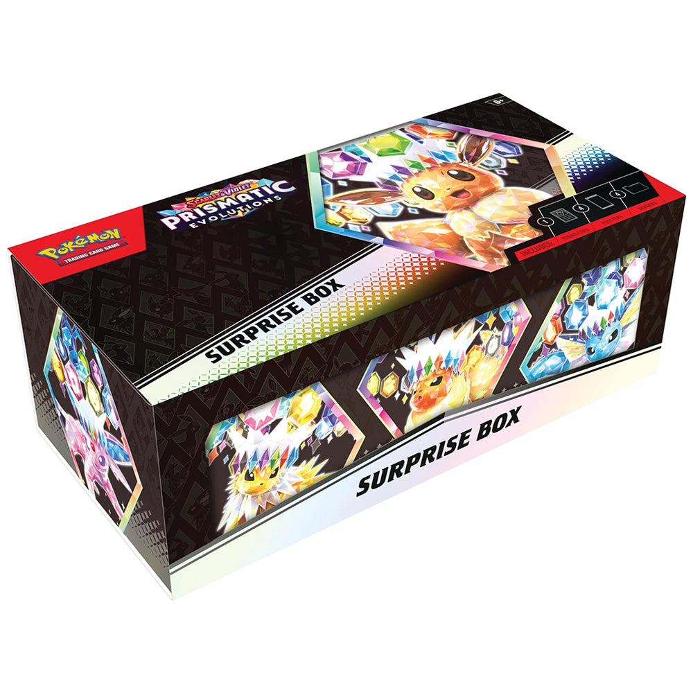 Pokémon TCG Scarlet and Violet Prismatic Evolutions Surprise Box Collection