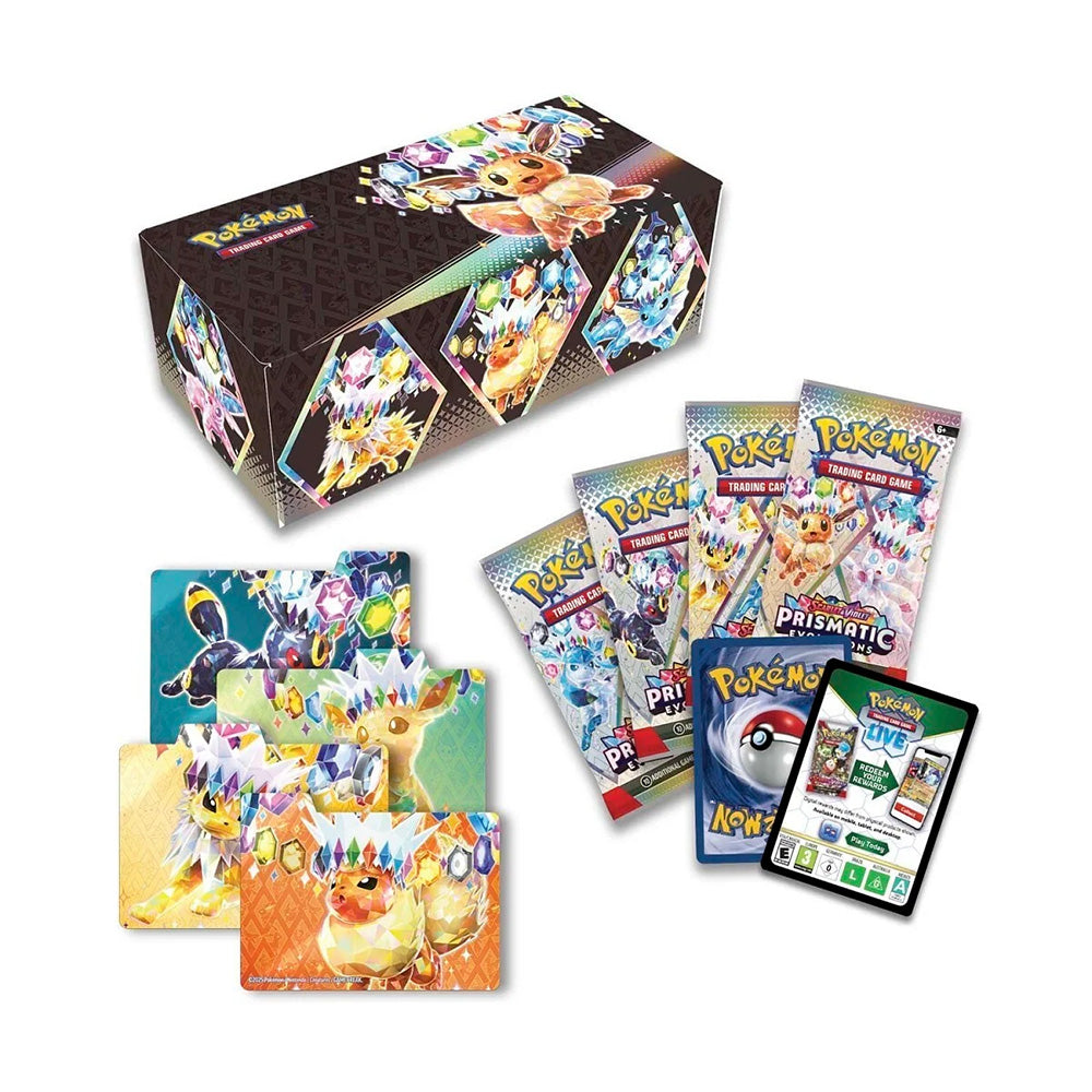 Pokémon TCG Scarlet and Violet Prismatic Evolutions Surprise Box Collection