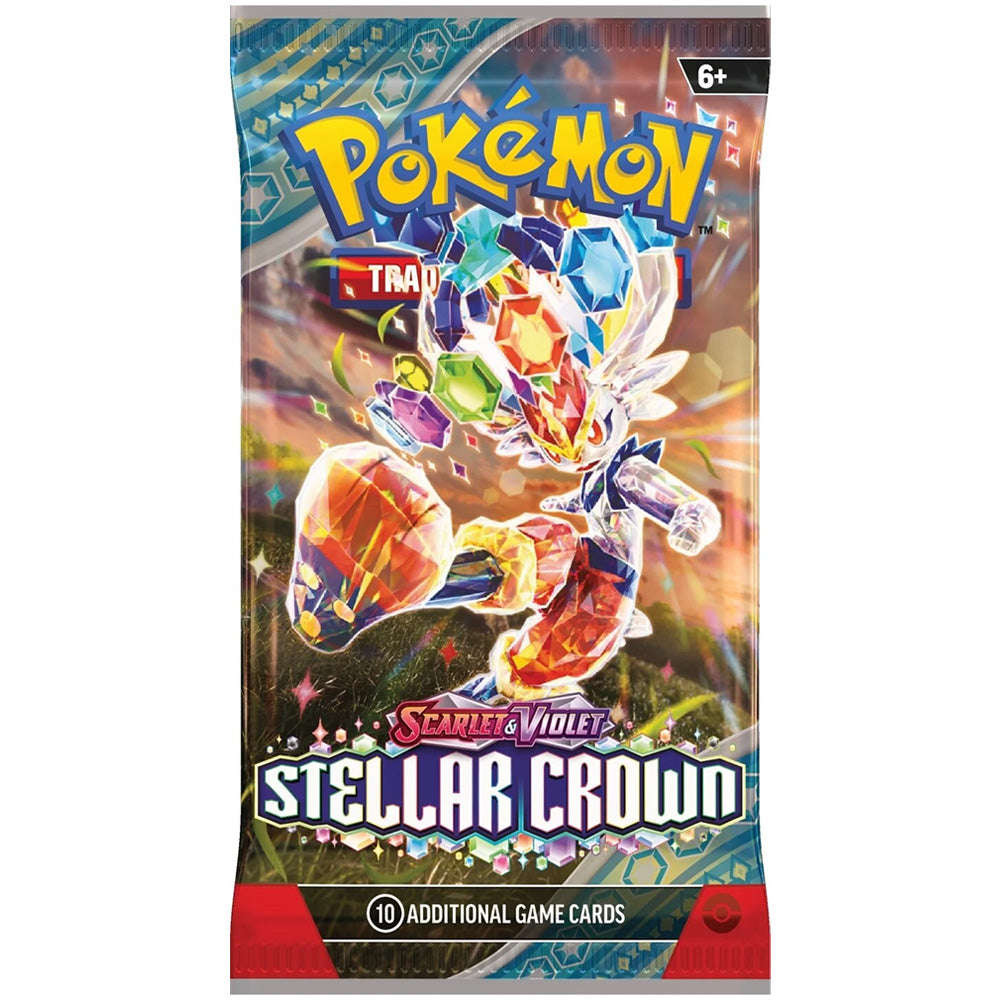 Pokémon TCG Scarlet and Violet Stellar Crown Booster Pack