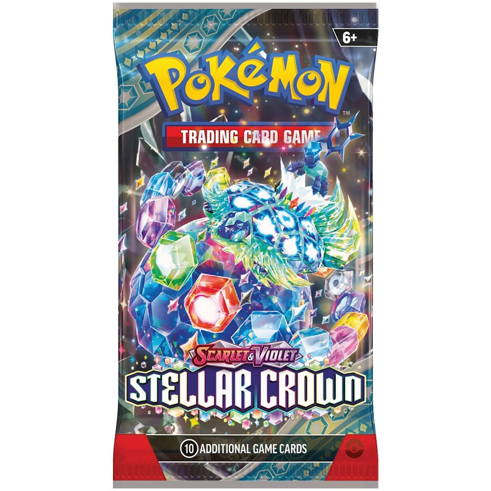 Pokémon TCG Scarlet and Violet Stellar Crown Booster Pack