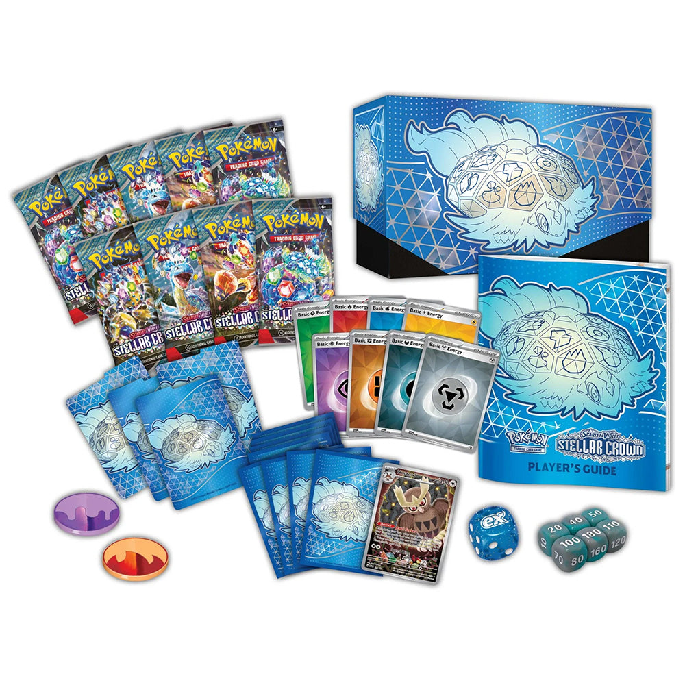 Pokémon TCG Scarlet and Violet Stellar Crown Elite Trainer Box