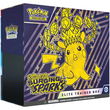 Pokémon TCG Scarlet and Violet Surging Sparks Elite Trainer Box