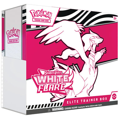 Pokémon TCG Scarlet and Violet White Flare Elite Trainer Box Reshiram