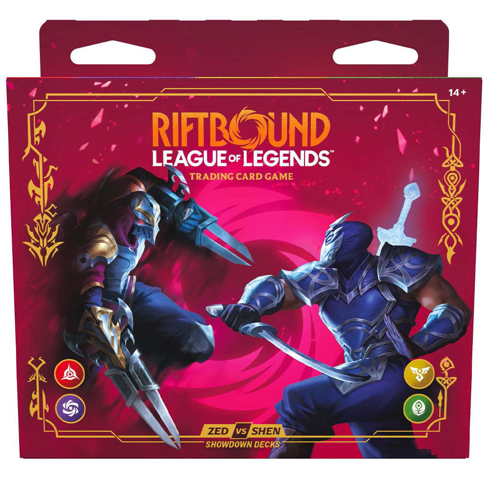 Riftbound: League of Legends TCG - Vendetta Showdown Decks - Zed vs Shen