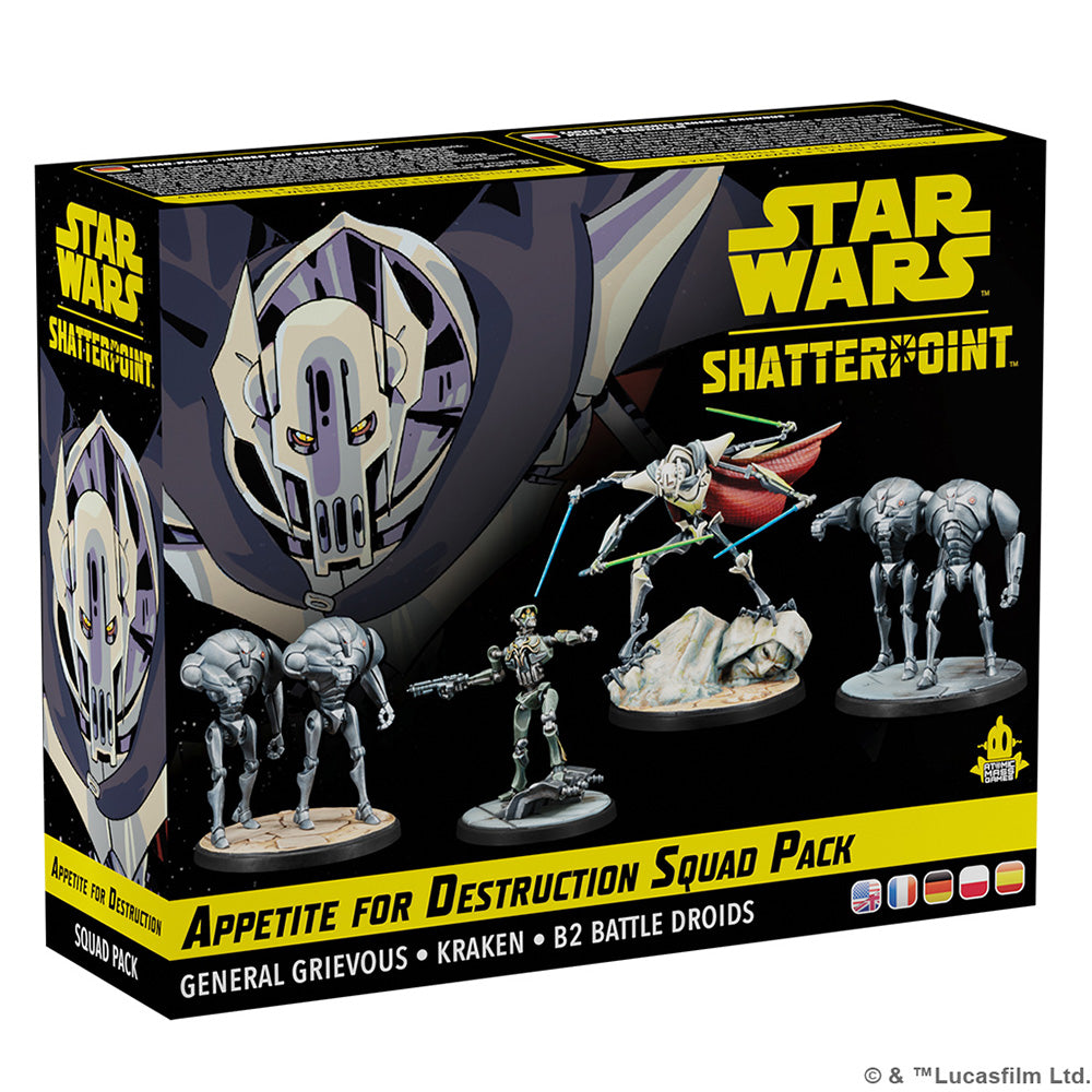 Star Wars: Shatterpoint - Appetite For Destruction: General Grievous Squad Pack