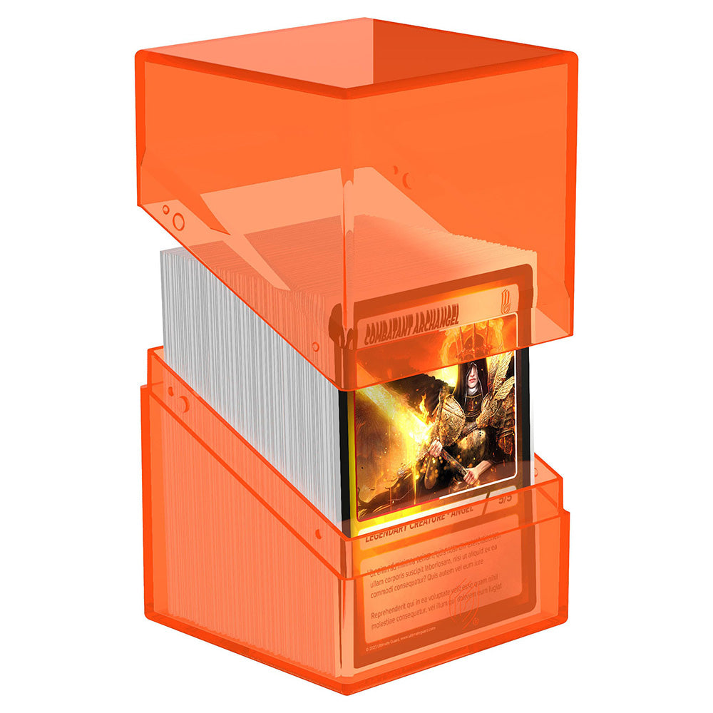 Ultimate Guard Boulder 100+ Clear - Poppy Topaz