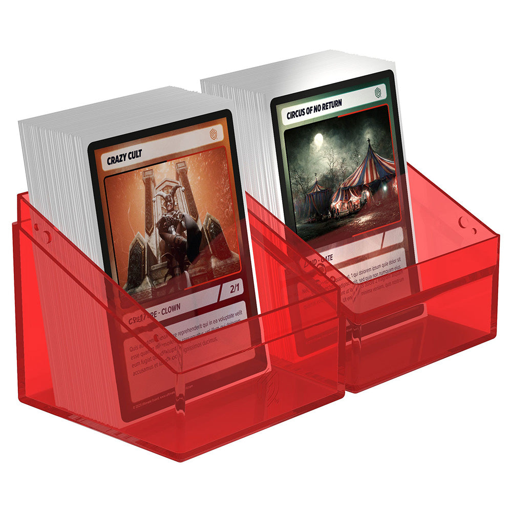 Ultimate Guard Boulder 100+ Clear - Ruby