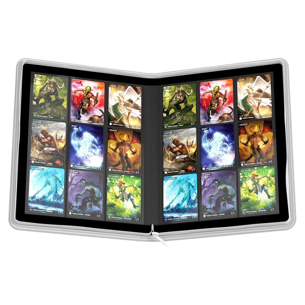 Ultimate Guard Zipfolio 360 18-Pocket Xenoskin - White