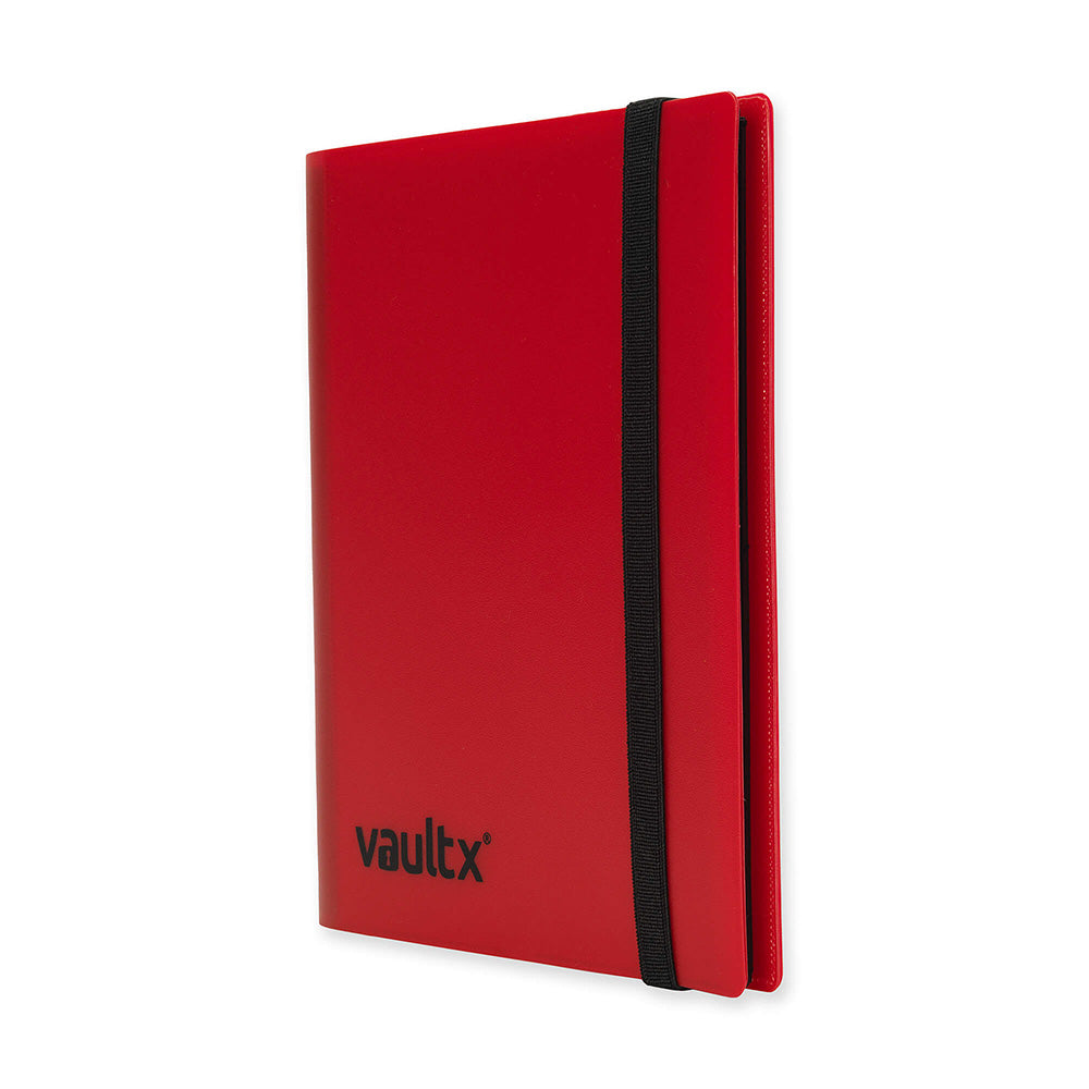 Vault X 4-Pocket Strap Binder - Red