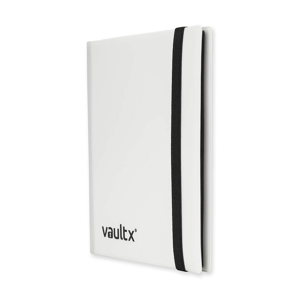 Vault X 4-Pocket Strap Binder - White