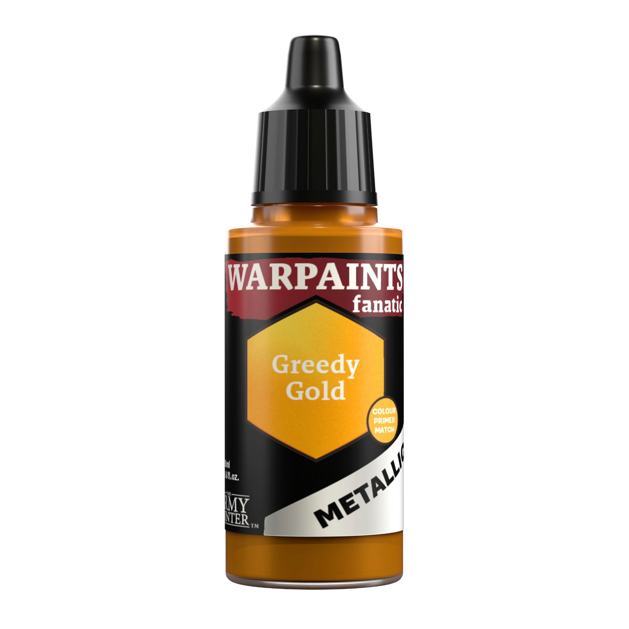 The Army Painter Warpaints Fanatic Metallic - Greedy Gold (18ml)