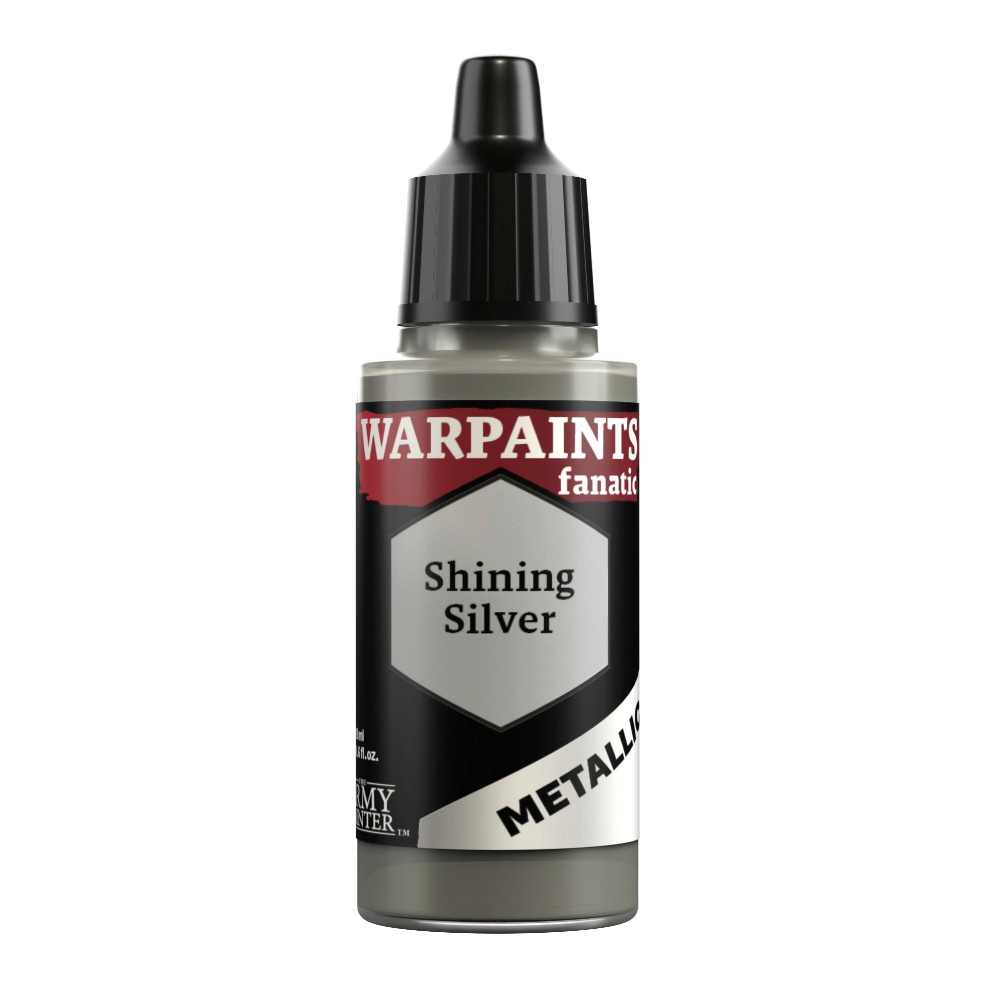 The Army Painter Warpaints Fanatic Metallic - Shining Silver (18ml)