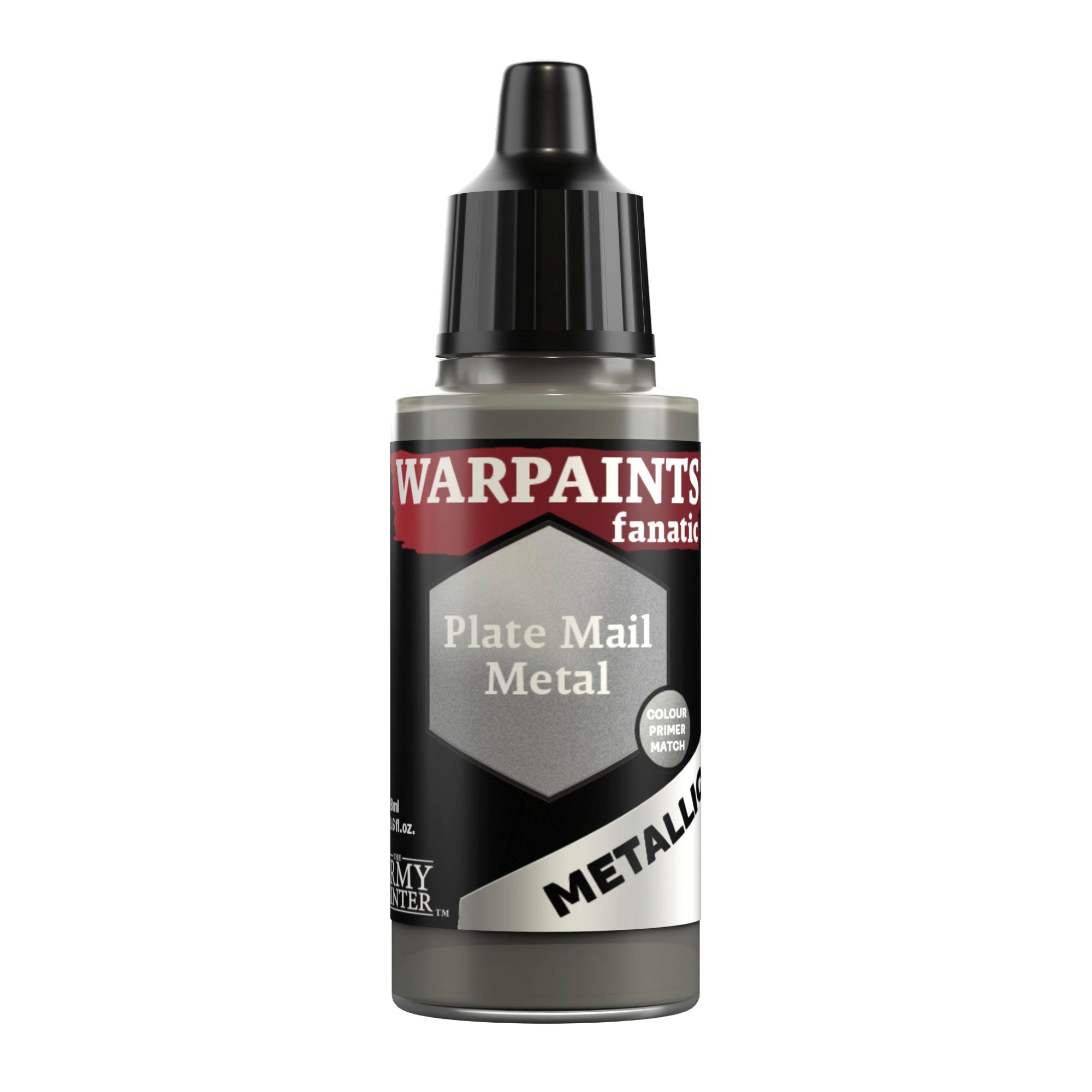 The Army Painter Warpaints Fanatic Metallic - Plate Mail Metal (18ml)