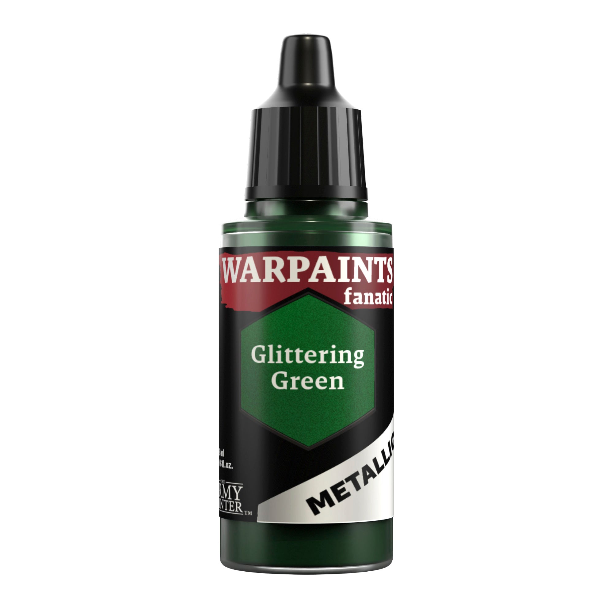 The Army Painter Warpaints Fanatic Metallic - Glittering Green (18ml)