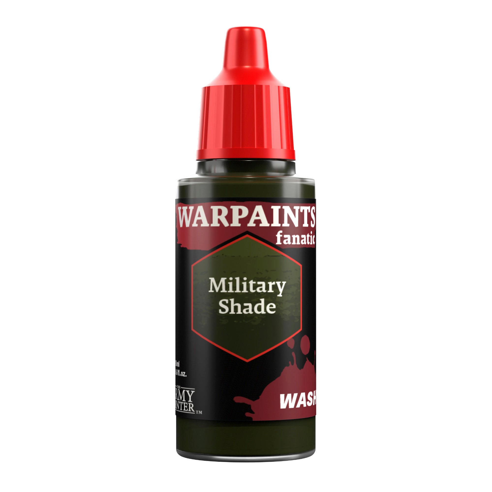 The Army Painter Warpaints Fanatic Wash - Military Shade (18ml)