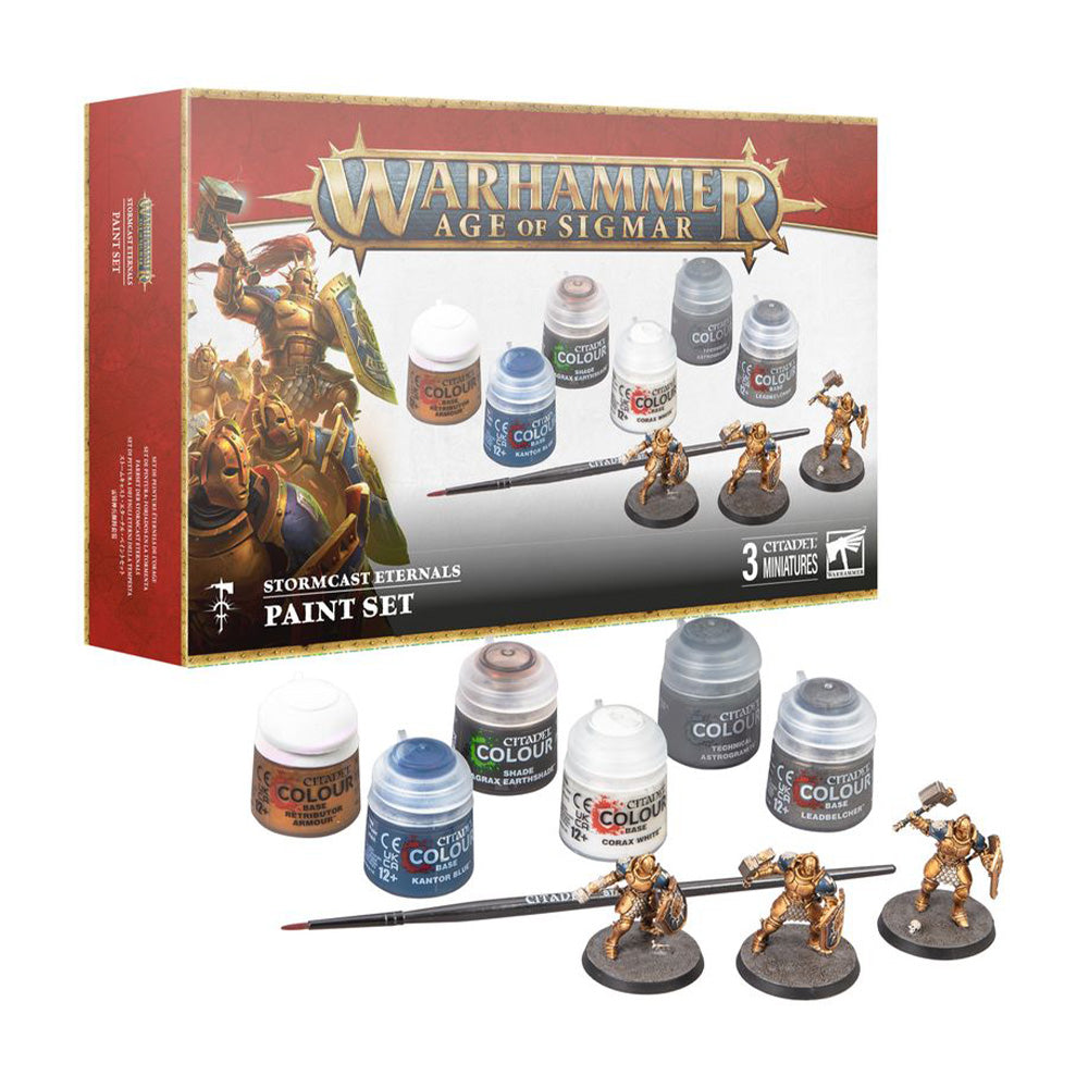 Warhammer Age of Sigmar - Stormcast Eternals Paint Set