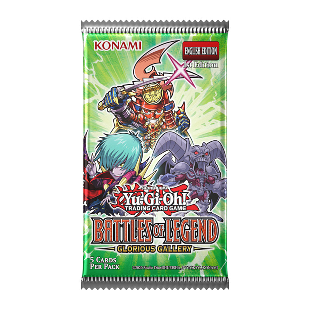 Yu-Gi-Oh! Battles of Legend: Glorious Gallery Booster Pack