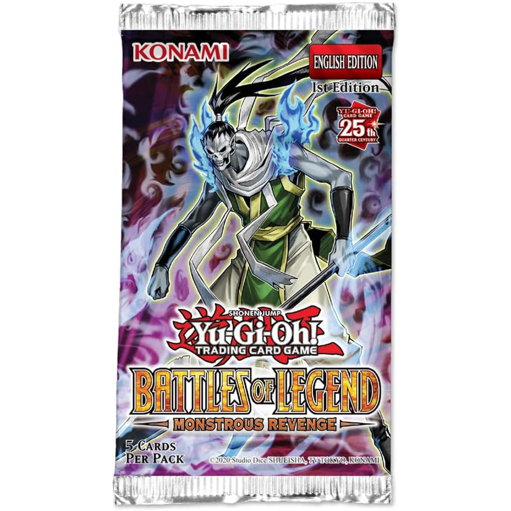 Yu-Gi-Oh! Battles of Legend: Monstrous Revenge Booster Pack (1st Edition)