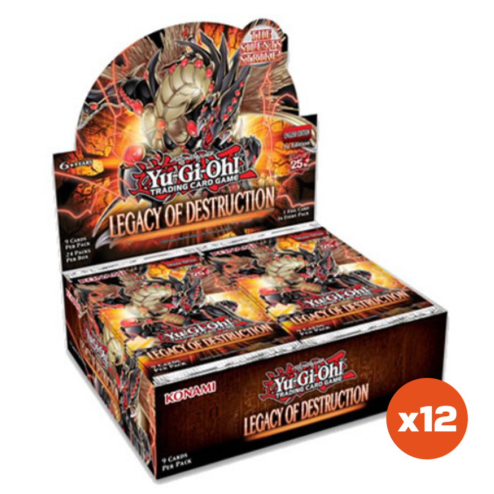 Yu-Gi-Oh! Legacy Of Destruction Booster Box Case (1st Edition)