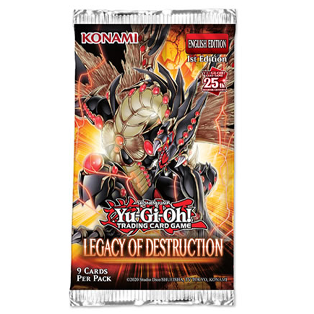Yu-Gi-Oh! Legacy Of Destruction Booster Pack (1st Edition)