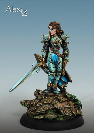02725 Alaine, Female Paladin - Reaper Dark Heaven Legends Painted by Alexi Z Front