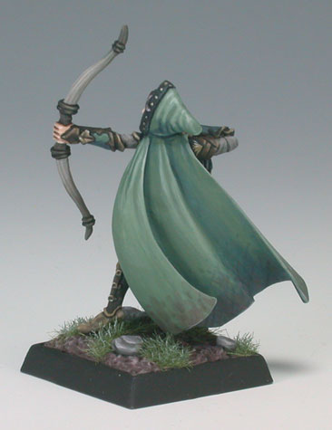 03166 Alistrilee, Elf Archer - Reaper Dark Heaven Legends Painted Back