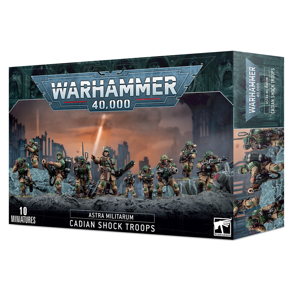 Warhammer 40,000 - Astra Militarum Cadian Shock Troops