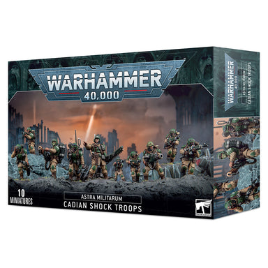 Warhammer 40,000 - Astra Militarum Cadian Shock Troops