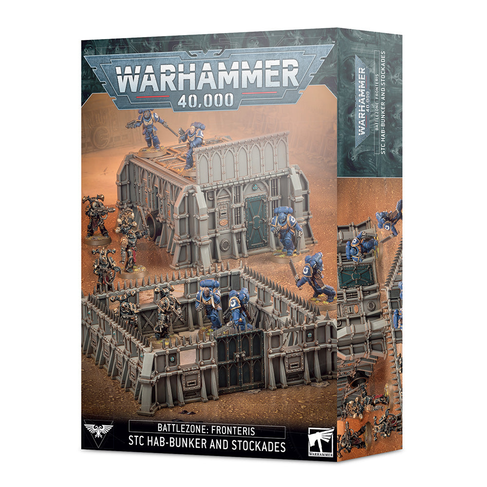 Warhammer 40,000 - Battlezone: Fronteris - STC Hab-Bunker and Stockades