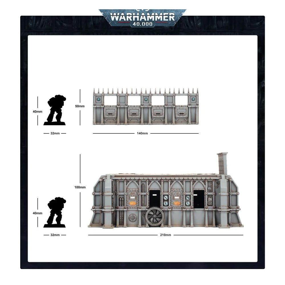 Warhammer 40,000 - Battlezone: Fronteris - STC Hab-Bunker and Stockades