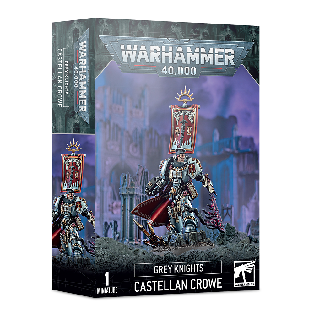 Warhammer 40,000 - Grey Knights Castellan Crowe