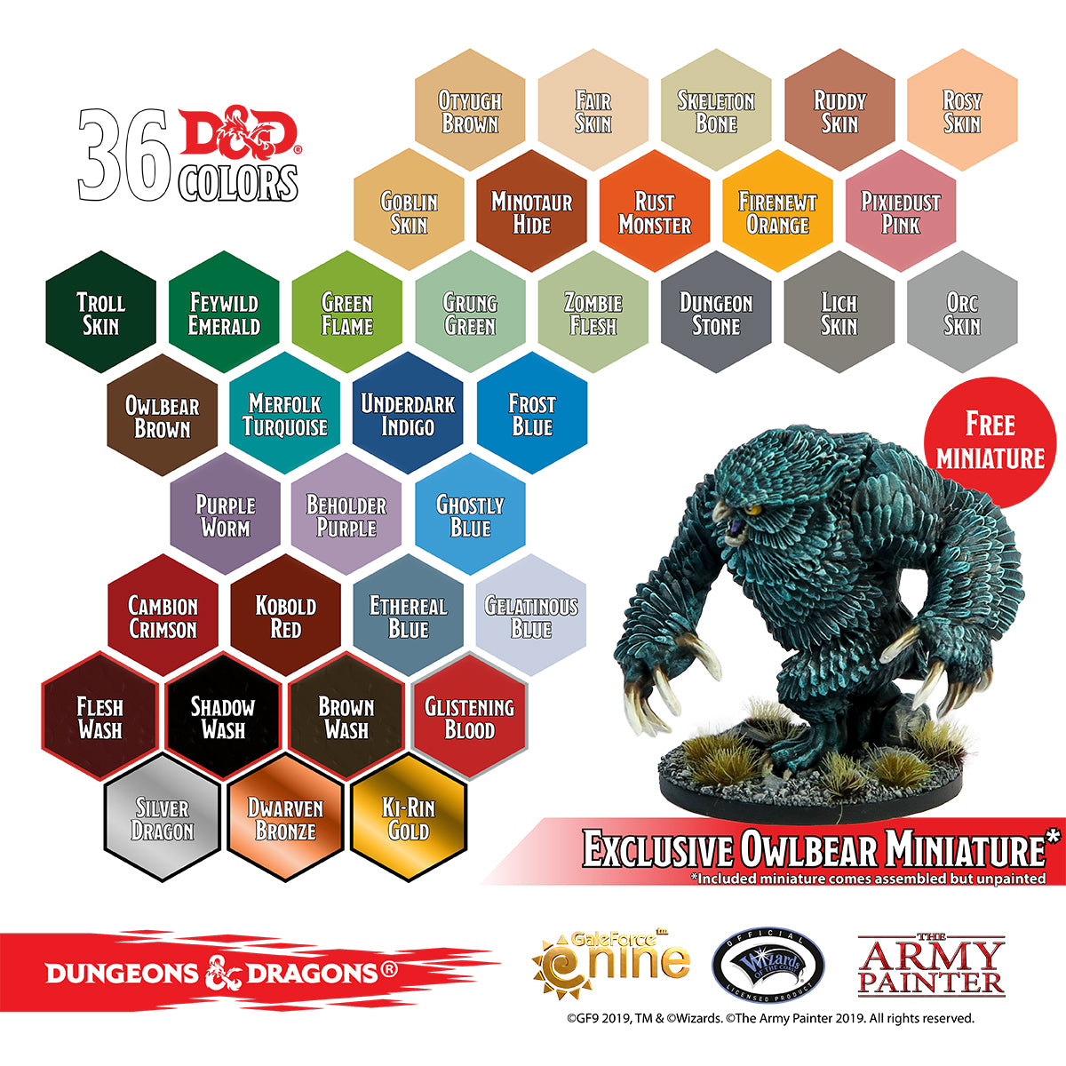 The Army Painter - D&D Monsters Paint Set AP75002