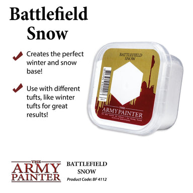 BF4112 Battlefield Snow Army Painter Battlefields Basing Scenics