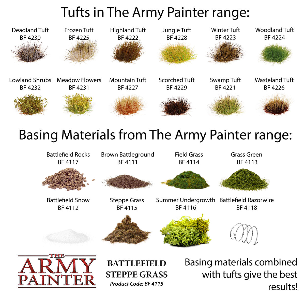 The Army Painter - Battlefield Steppe Grass BF4115