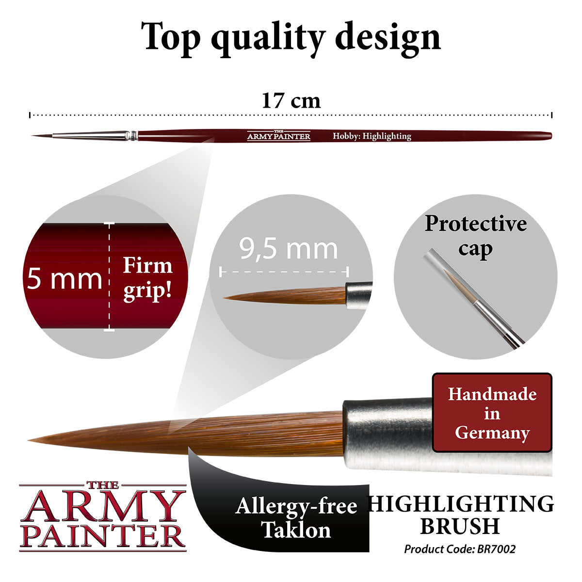 The Army Painter - Hobby Highlighting Brush BR7002