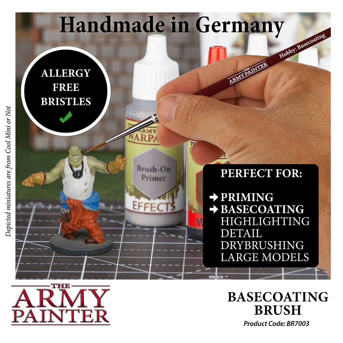 The Army Painter - Hobby Basecoating Brush BR7003