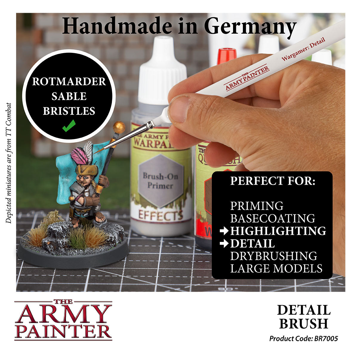 The Army Painter - Wargamer Detail Brush BR7005