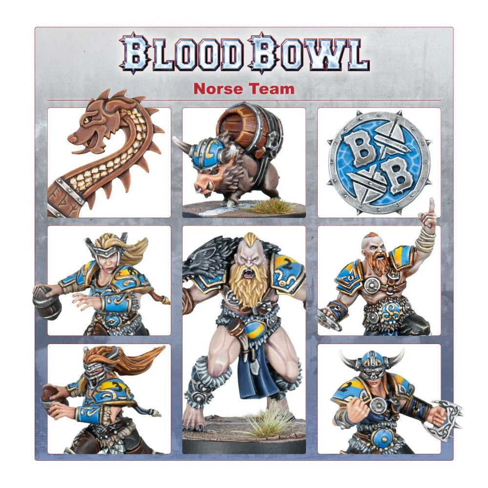 Blood Bowl - Norse Team: Norsca Rampagers